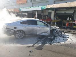 انفجار سيارة