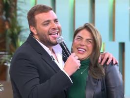 رامي صبري وزوجته