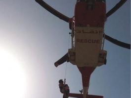 بالفيديو: إنقاذ شابة سعودية في الإمارات أثناء تسلقها الجبال