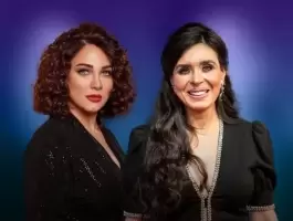 سلاف فواخرجي ودينا