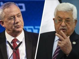 الكشف عن تفاصيل لقاء الرئيس عباس بغانتس