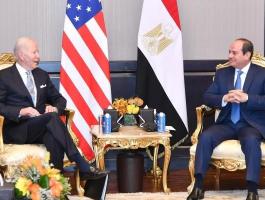 سيسي  وبايدن