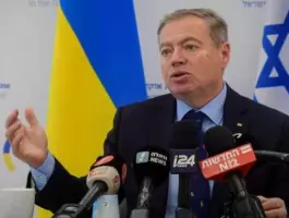 سفير أوكرانيا لدى تل أبيب يفغيني كورنيشوك..webp