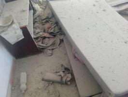 شاهد: إصابة منازل ومركبات جراء سقوط صواريخ أُطلقت من غزّة باتجاه 