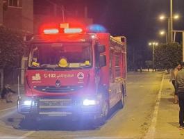 الدفاع المدني بغزّة تُنفذ 170 مهمة منذ بدء العدوان 
