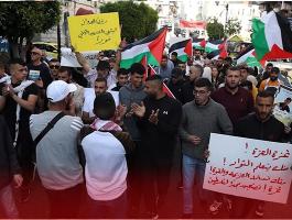 فعاليات ومسيرات في رام الله تضامناً مع غزّة ورفضاً للعدوان 