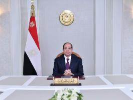 الرئيس المصري يعلن الحداد تضامنًا مع المغرب وليبيا