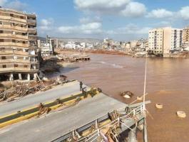 اعصار ليبيا.