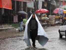 بلدية غزة: الأوضاع مستقرو رغم تساقط كميات جديدة من الأمطار