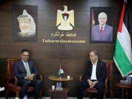 ممثل كندا لدى فلسطين يطلع على انتهاكات الاحتلال بحق طولكرم 