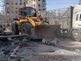 جرافات في غزة لتسهيل حركة المواطنين