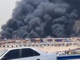 انفجار ضخم في ميناء بندر عباس جنوب إيران