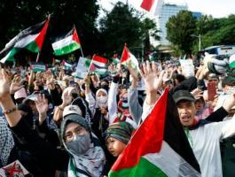 وقفات ومسيرات في دول عربية دعما لغزة