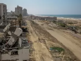 قصف في ميناء غزة