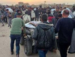 شهداء مركز توزيع المساعدات الأمريكية في غزة