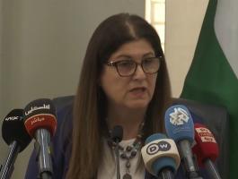 وزيرة الخارجية الفلسطينية