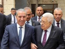 الرئيس عباس وحسين الشيخ