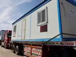 إرسال كرفانات إلى غزة 1