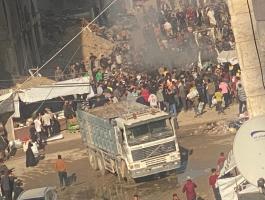 شهداء إثر استهداف إسرائيلي لمركبة قرب مفترق العباس غرب غزة