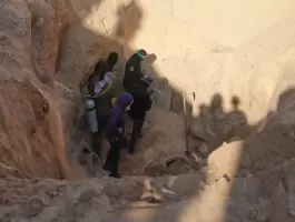 انتشال رُفات أسير إسرائيلي في غزة