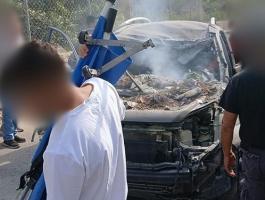 الاحتلال يستهدف مركبة جنوب لبنان