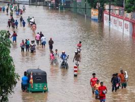 الفيضانات وانهيارات التربة في سريلانكا