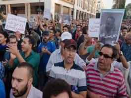 تفريق مظاهرة وصدامات فى مدينة شمال المغرب