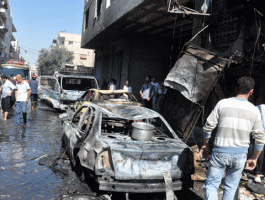 عشرات القتلى والجرحى إثر تفجير سيارة في مخيم البركان على حدود سوريا ولبنان