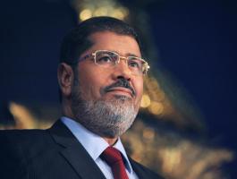 الرئيس المصري الأسبق محمد مرسي .