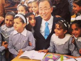 unrwa ban ki moon