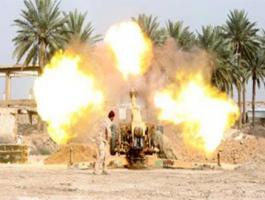 الجيش العراقي يقصف مواقع داعش