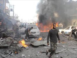42 قتيلاً وإصابة العشرات إثر قصف جوي روسي على مسجد قرب حلب.jpg