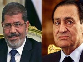 مرسي ومبارك