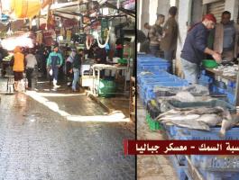 بلدية جباليا النزلة تعيد تنظيم أسواق البلدة