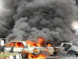 انفجار سيارة في ليبيا 