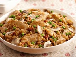 Recipe-Chicken_Rice_Skillet_Mushrooms_Peas-1007x5451-980x498
