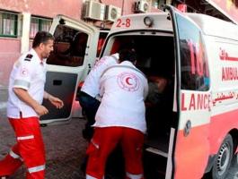 إصابة مواطن جراء سقوط لوح معدني غرب جنين