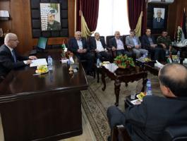 الحمد الله يترأس اجتماع قادة المؤسسة الأمنية