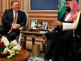 وزير الخارجية الأمريكي يلتقي بولي العهد السعودي