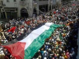 وقفة بالمغرب تنديدًا بمجزرة غزة ونقل سفارة أمريكا للقدس