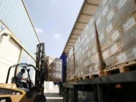 قافلة-أدوية-ومستلزمات-طبية-تابعة-وزير-الصحة-الفلسطينية-650x330