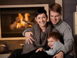 Happy-Family-Fireplace