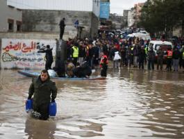 gaza-flood-street