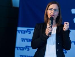 وزيرة إسرائيلية: يمكن إقامة دولة فلسطينية فقط بـ