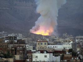 قصف على صنعاء 