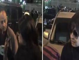 بالفيديو :شاب يتحرش بـ فيفي عبده في عزاء 