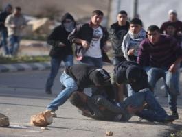 إصابة شاب إثر مواجهات مع الاحتلال شمال رام الله