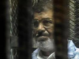 الرئيس المصري المعزول محمد مرسى .