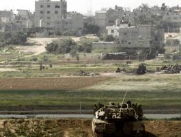 fire-shooting-by-Israeli-occupation-against-farmers-Gaza