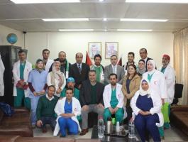 وفد طبي من الجمعية العربية الألمانية يغادر فلسطين بعد إجراء 15 عملية معقدة
